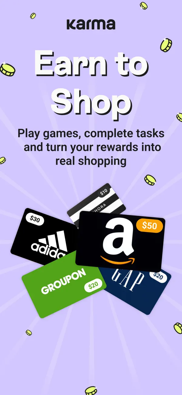 Screenshot #1 pour Karma: Earn & Shop