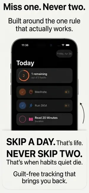 Two Days — Habit Tracker screenshot 1