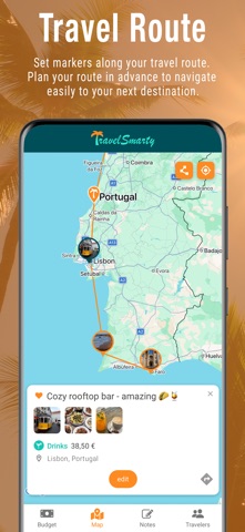 TravelSmarty: Travel Budget screenshot