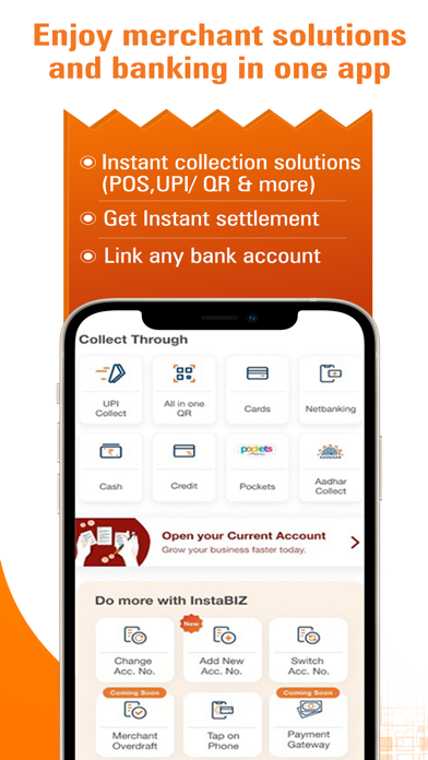 Screenshot #1 pour InstaBIZ: Business Banking App