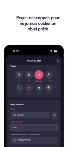 Lendly – Prête et récupère screenshot