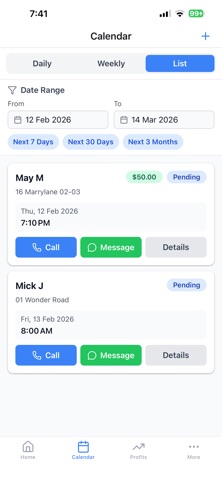 Handyman Job & Invoice Manager screenshot