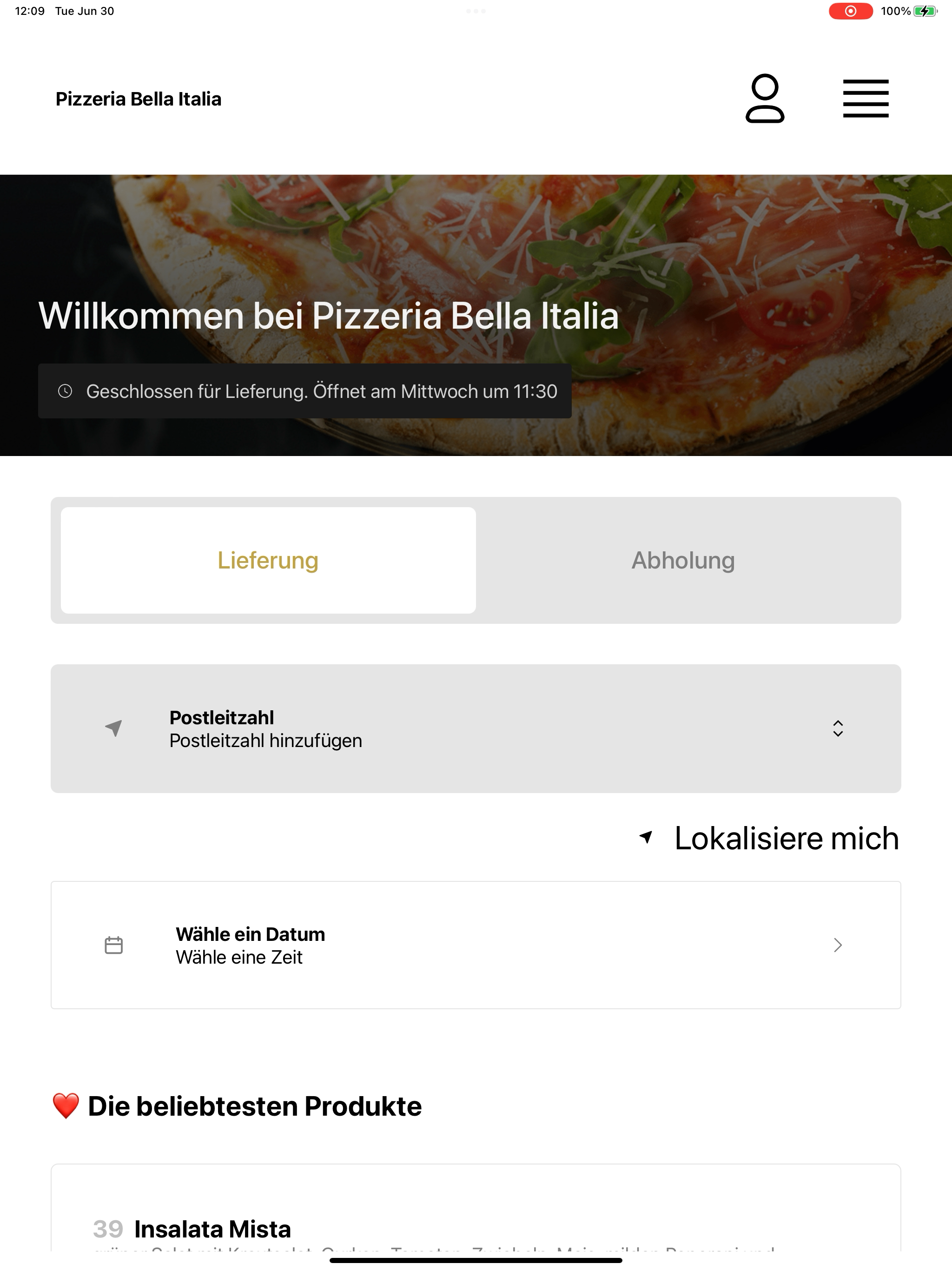 Bella Italia Haltern screenshot 12