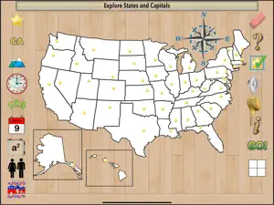 States & Capitals Study Unit screenshot #3 for iPad