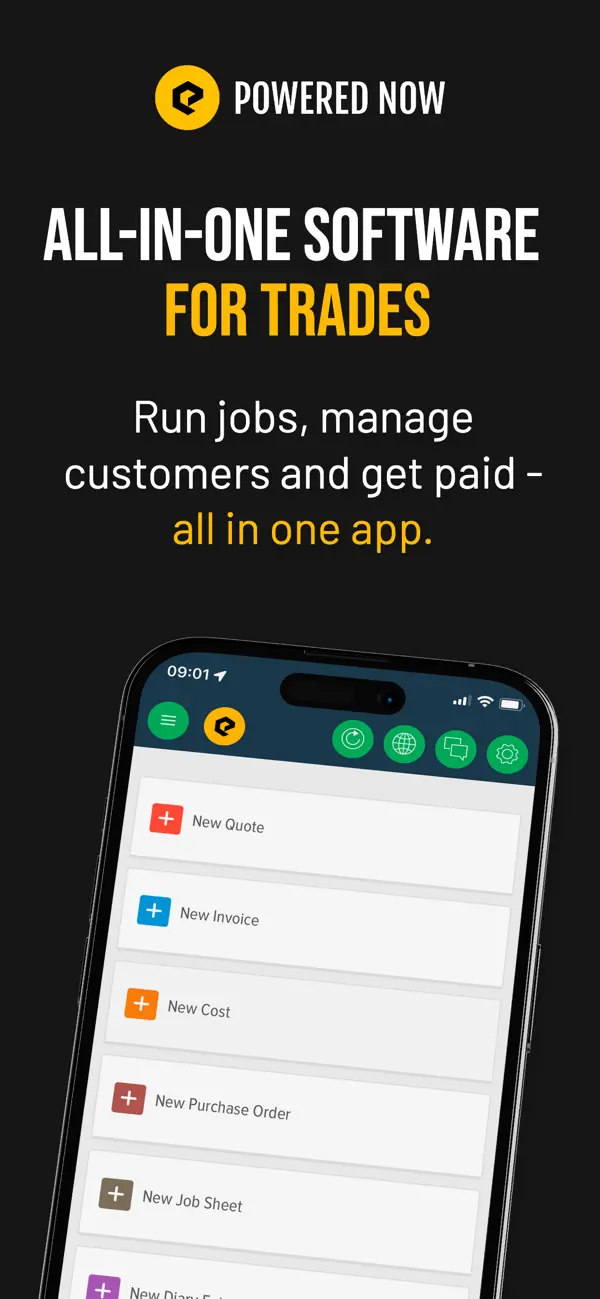 Screenshot #1 pour Powered Now Job Software & App