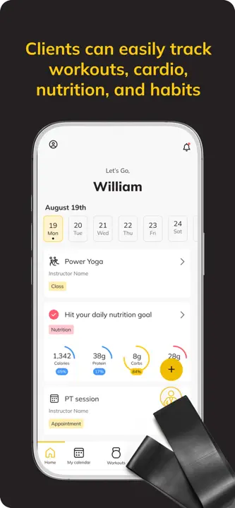 Fitness App (ABC Trainerize)のスクリーンショット（2/9）