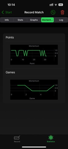 Tennis Track screenshot