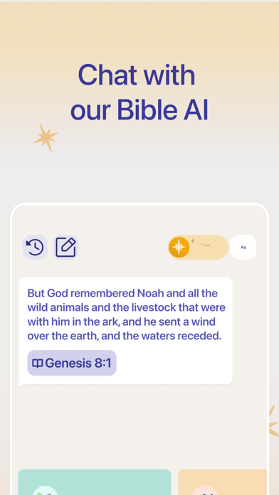Daily Bible - AI Study Guide Screenshot