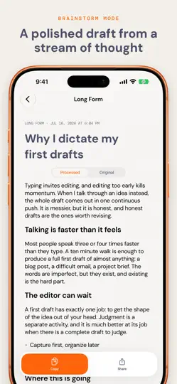 Screenshot von Quick Notes (easy Voice Notes) auf dem iPhone 6