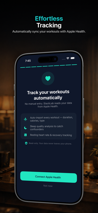 StackLab - Supplement Tracker Screenshot 2 of 4