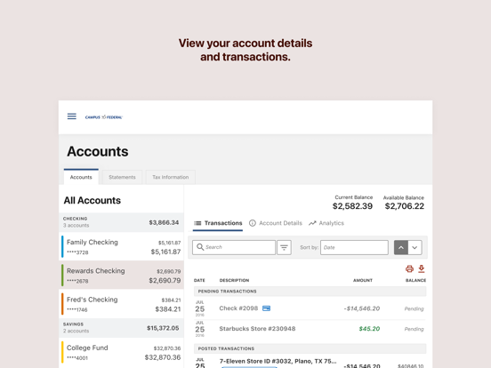 Screenshot #6 pour Campus Federal Credit Union