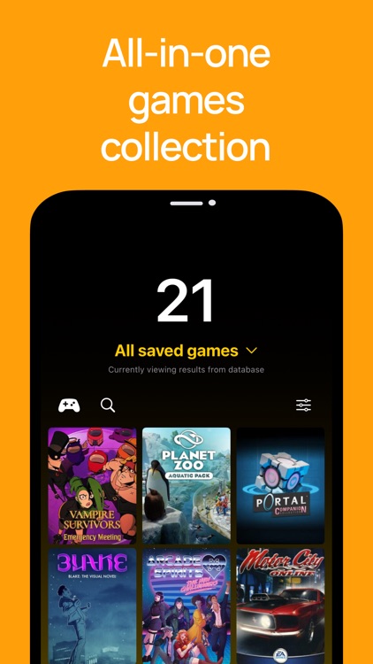 Games - minimalist collection