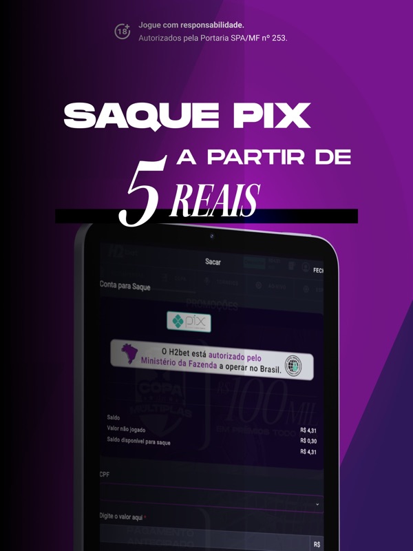 H2bet - Casa de Apostas Online screenshot 11