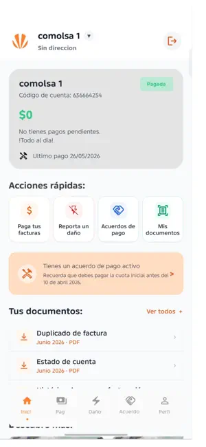 Clientes Celsia screenshot 4