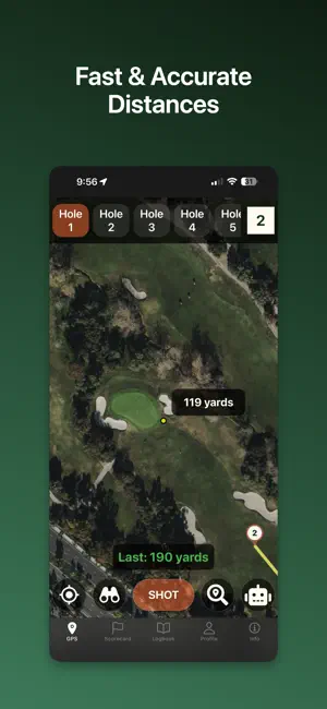 GOLF: AI GPS Tracker screenshot 1