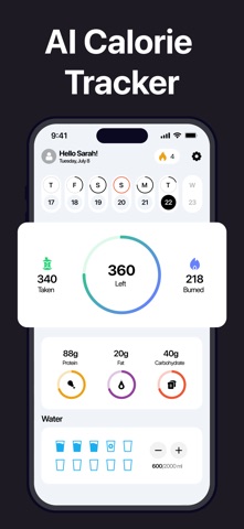 AI Calorie Tracker - Nutri Screenshot 2 of 5