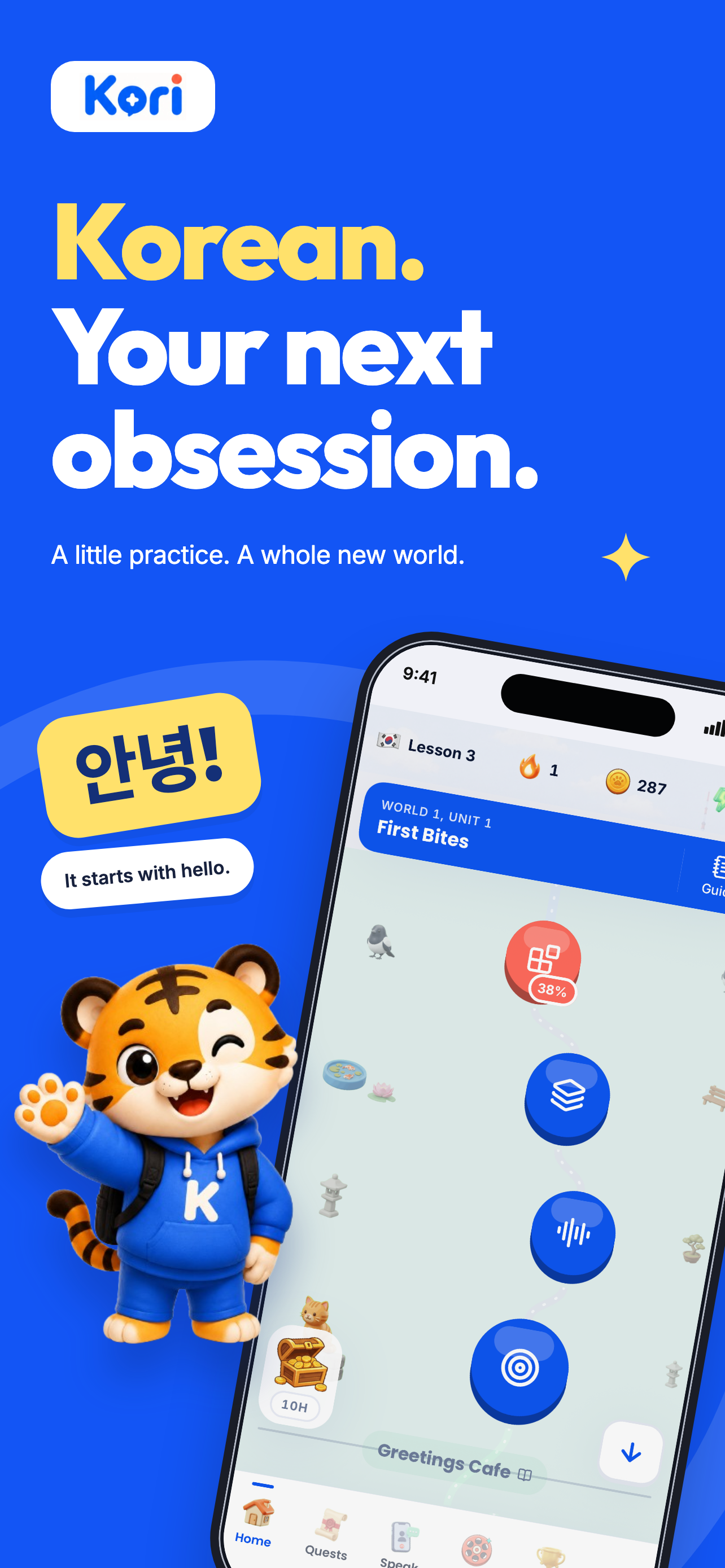 Kori: Learn Korean & Hangul