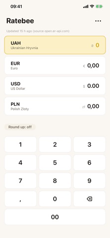 Ratebee: Currency Convert Screenshot 1 of 2