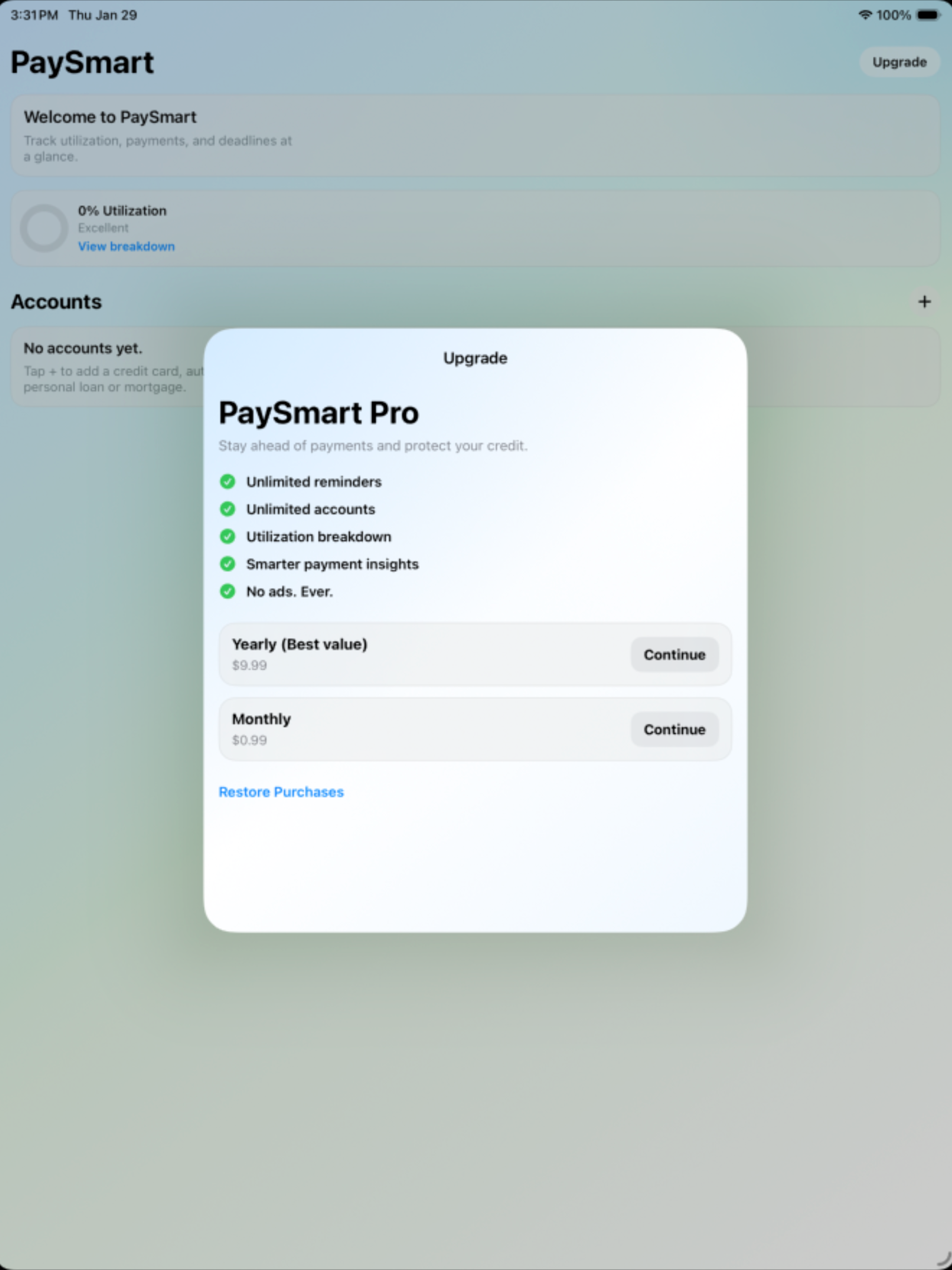 PaySmart: Bill & Debt Tracker screenshot 11