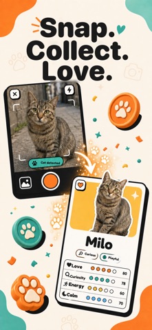 SnapPet: Cat & Dog Collector iPhone screenshot