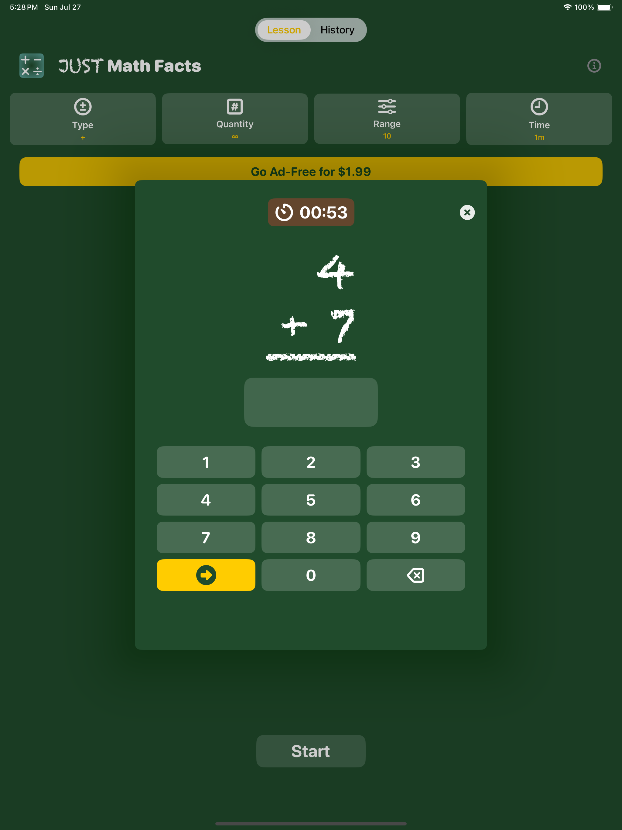 Just Math Facts screenshot 5