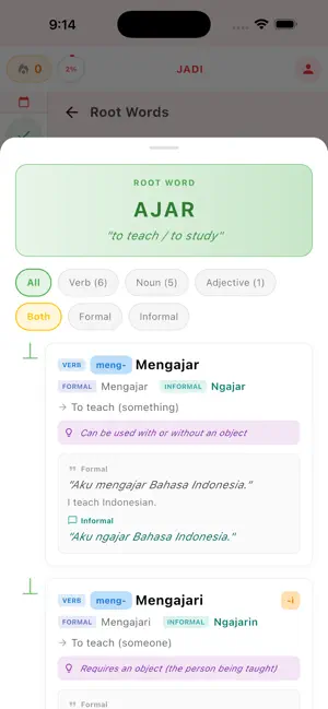 JADI - Learn Indonesian screenshot 4