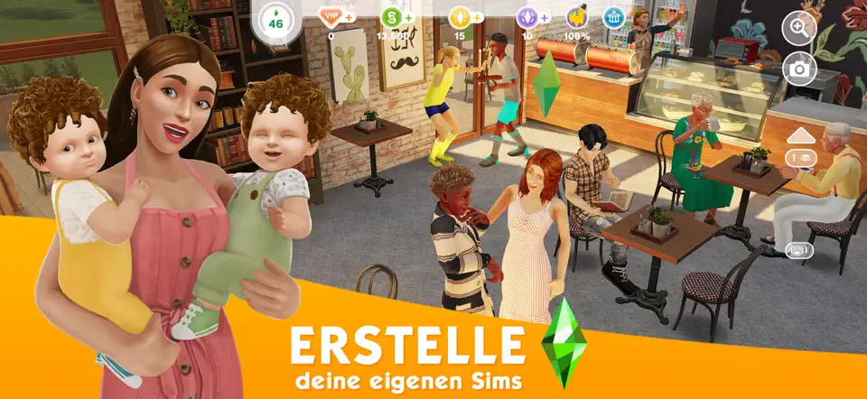 Screenshot von Die Sims™ FreePlay auf dem iPhone 1