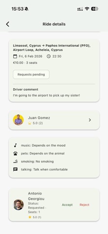 ShareCarCYGR screenshot
