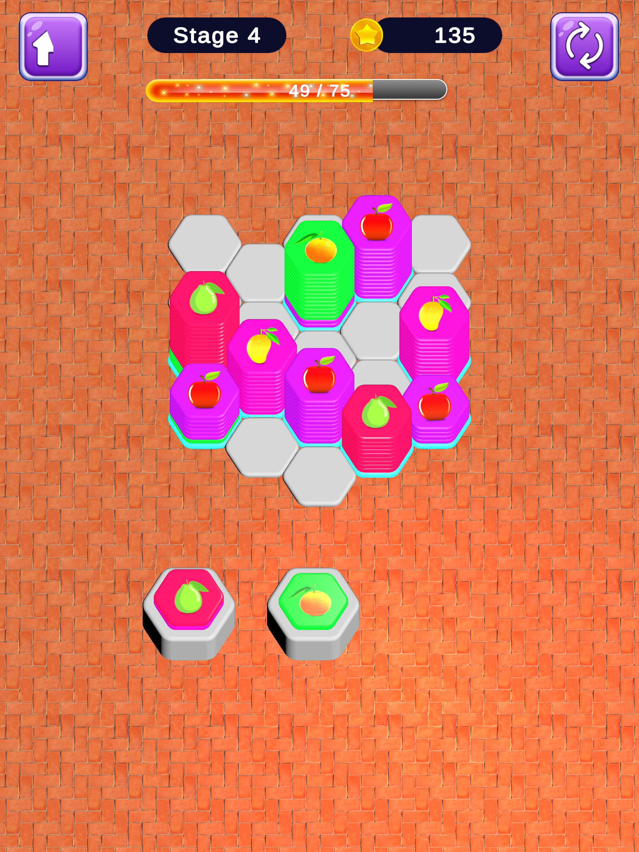 Hexa Merge Puzzle Sorting Game screenshot 15
