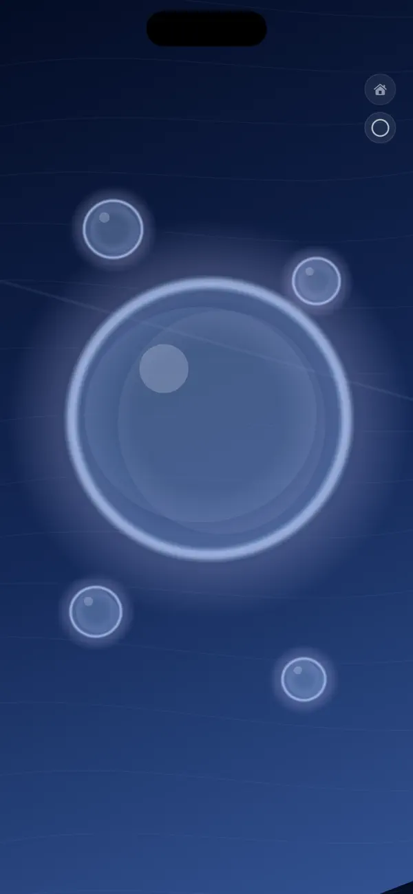 Screenshot #3 pour Utakata - 泡の合体ゲーム