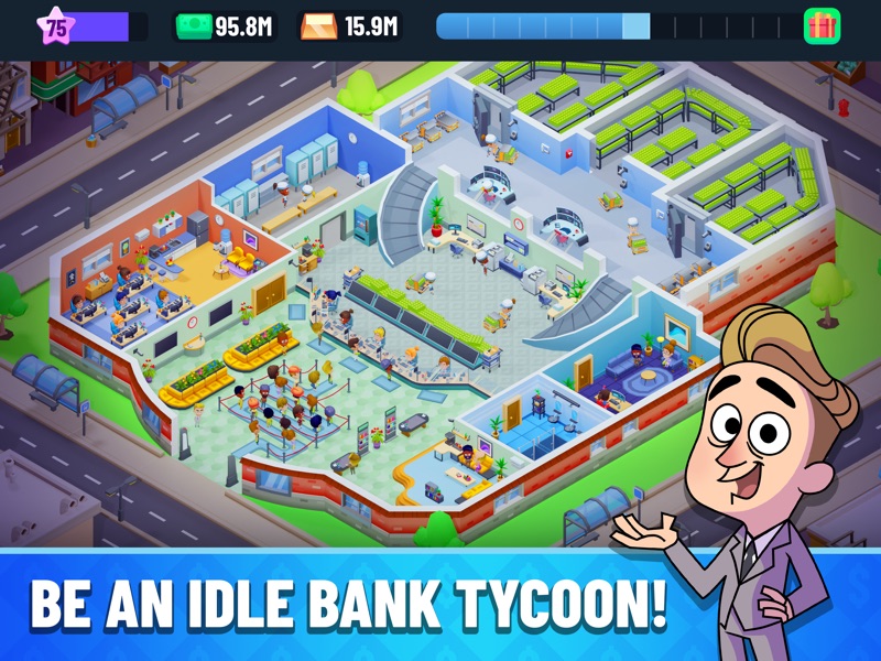Idle Bank Tycoon: Money Game screenshot 10