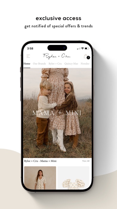 Rylee + Cru Collective iPhone screenshot 6 - Shopping app
