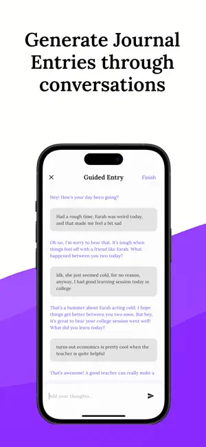 Lumen Chat Journal screenshot 2