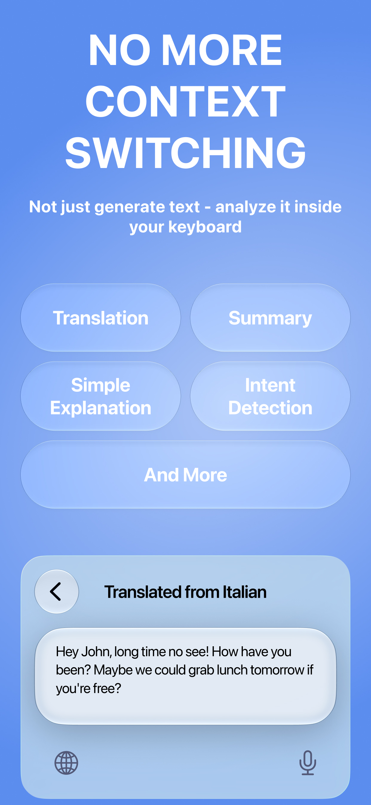 ClevaType: AI Writing Keyboard screenshot 6
