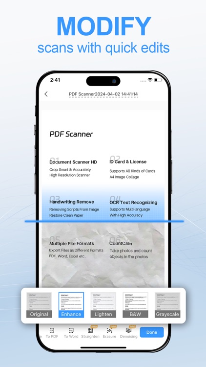 PDF Scanner:Scan Documents OCR