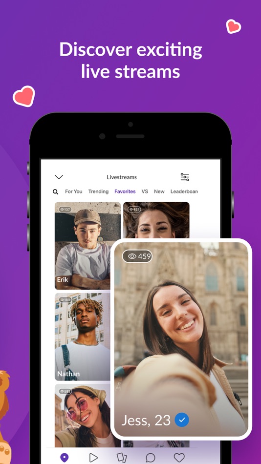 #3. MeetMe: Go Live & Meet People (iOS) От: The Meet Group Inc.