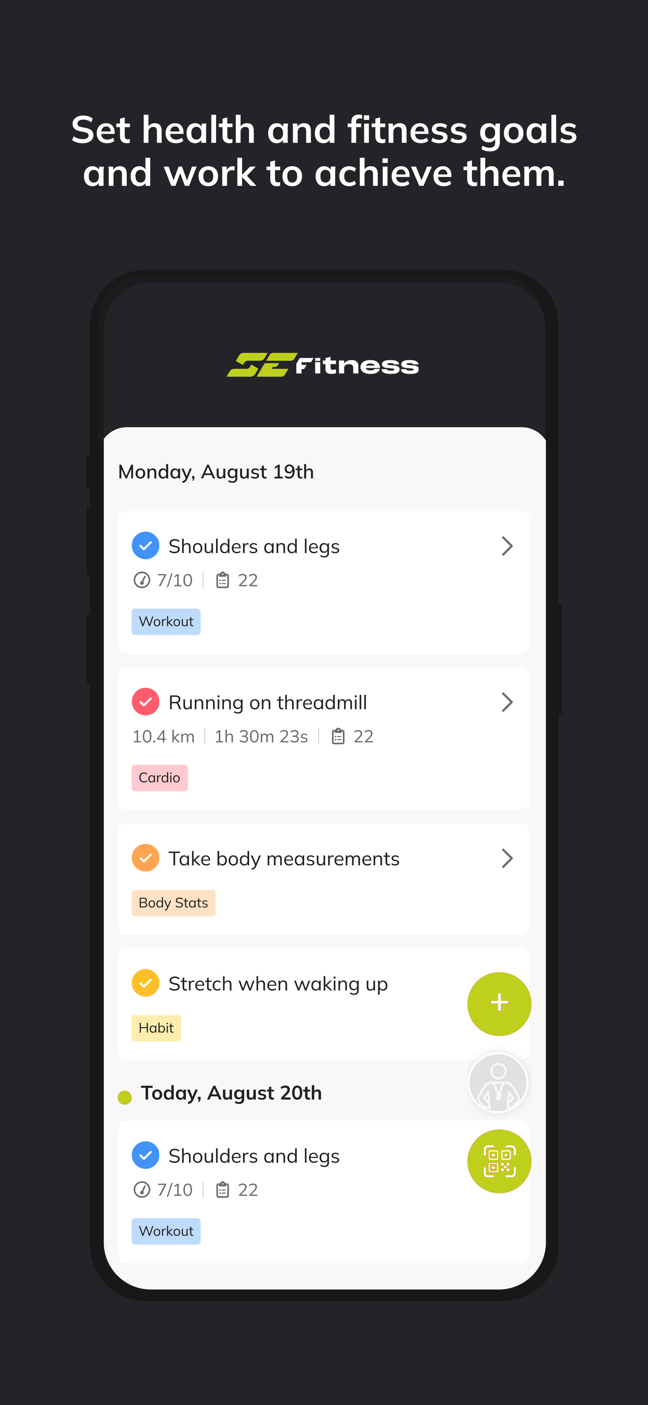 S E Fitness screenshot 4
