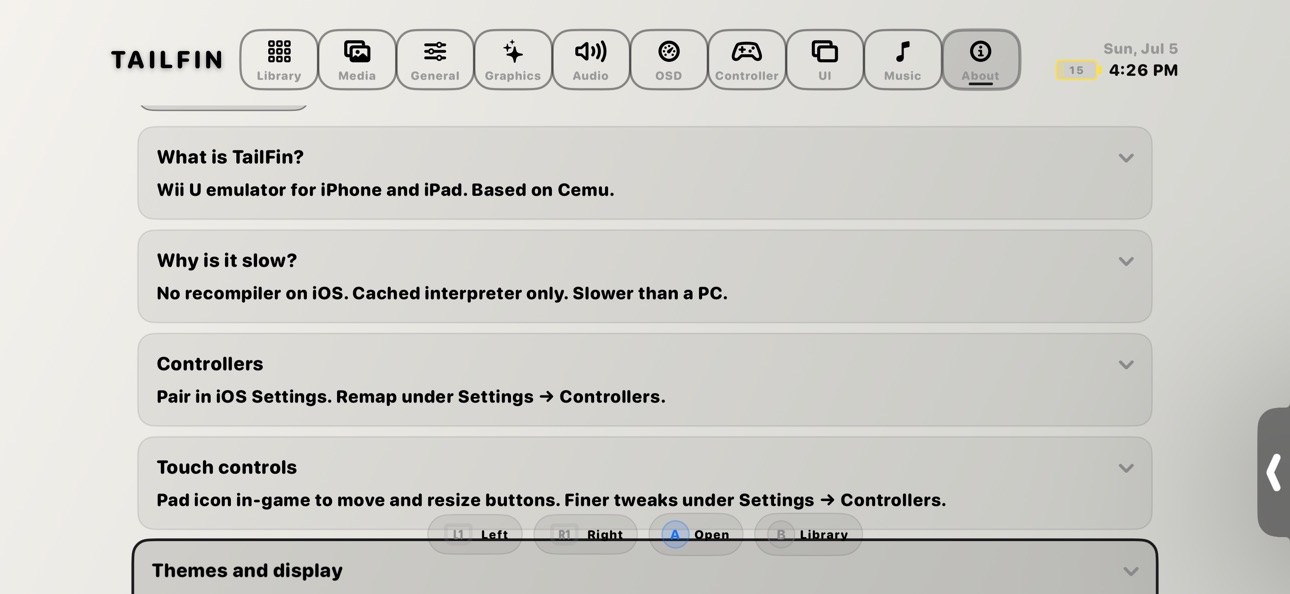 iPhone screenshot