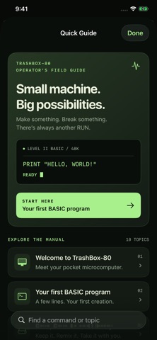 App screenshot