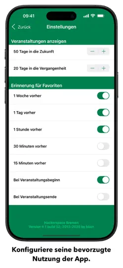 Скриншот Hackerspace Bremen на iPhone 4