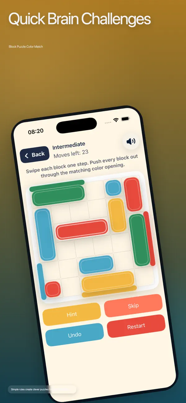 Screenshot #1 pour Block Puzzle: Color Match