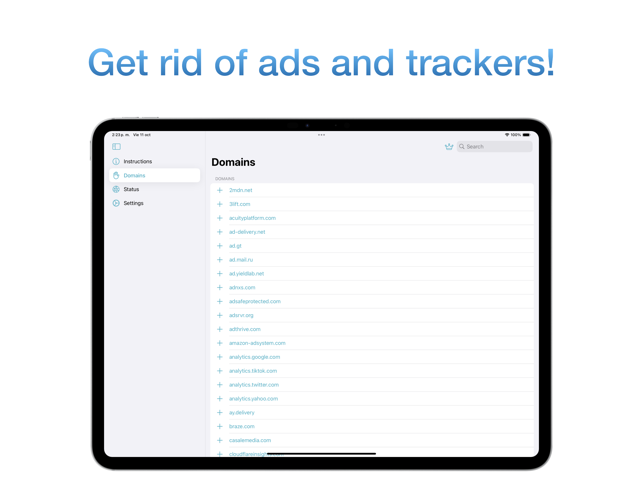 ‎Block Ads and Trackers Screenshot