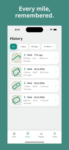 Waymark: GPS Fitness Tracker screenshot