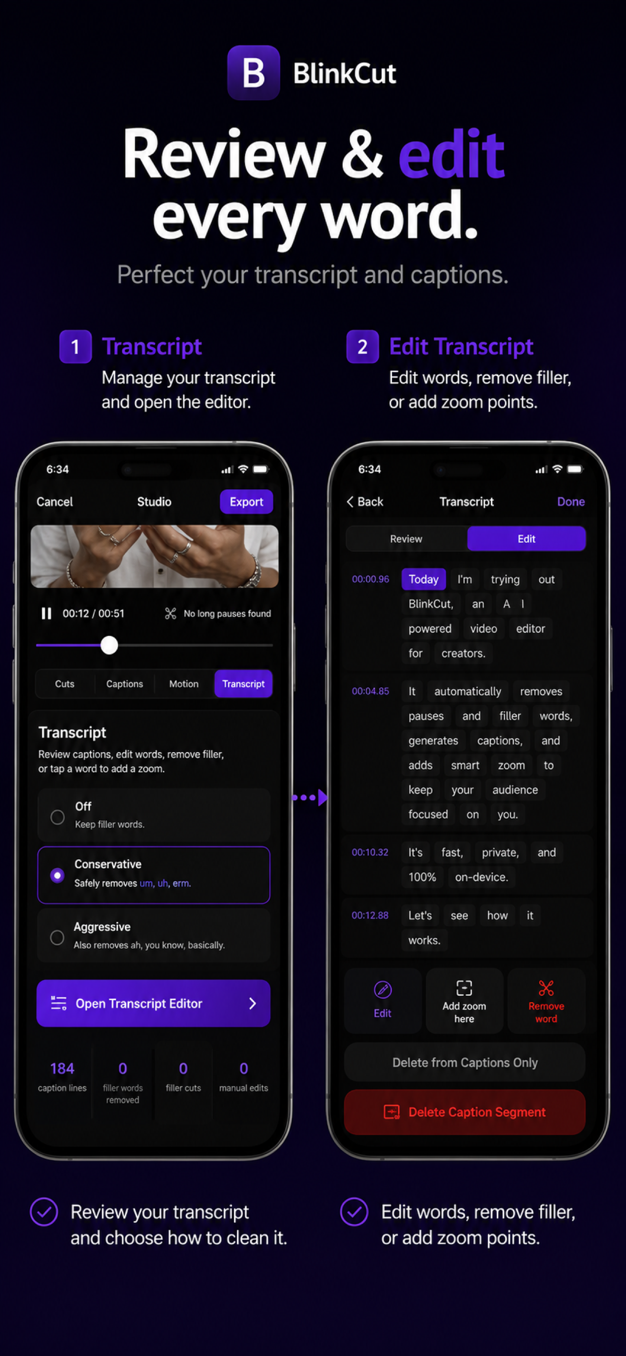 BlinkCut screenshot 4