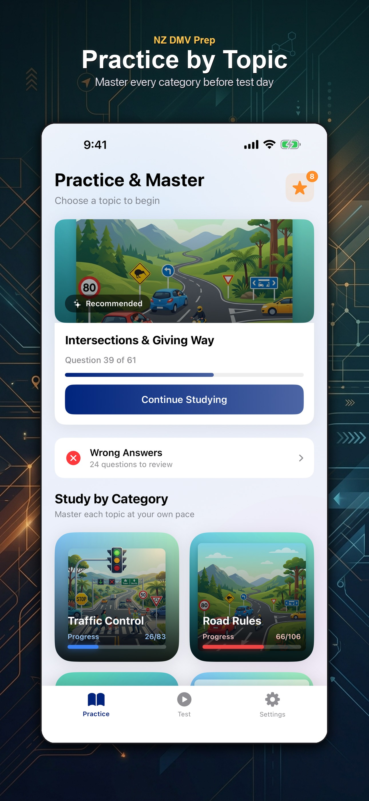 Road Code Test Prep NZ screenshot 4