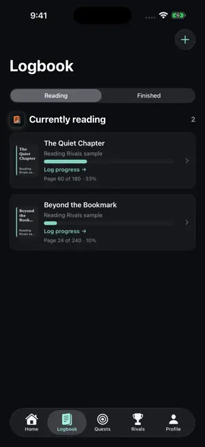 ReadingRivals screenshot 2