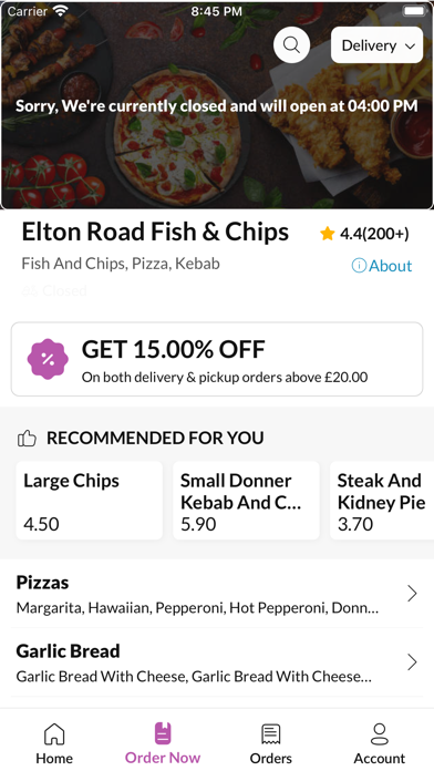 Elton Road Fish & Chips Screenshot
