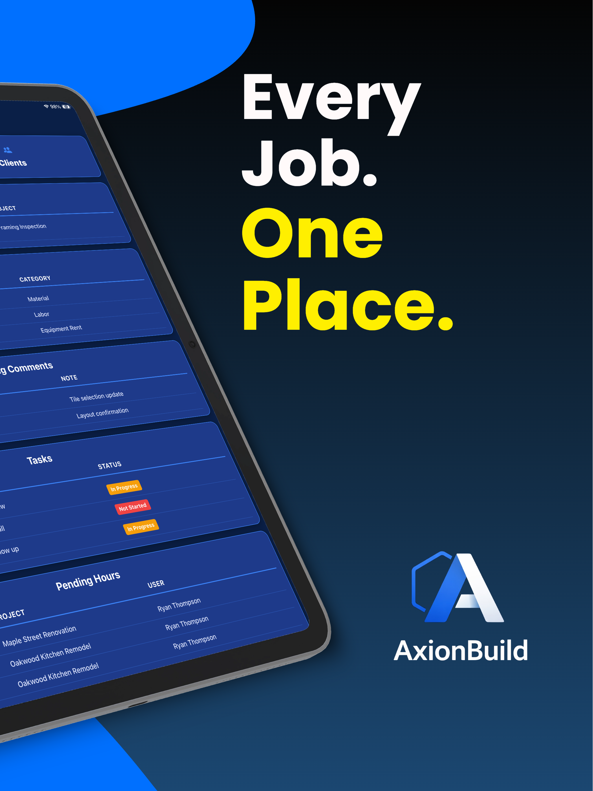 AxionBuild: Contractor Manager screenshot 10