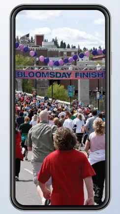 Lilac Bloomsday Run Tracker iPhone image 1