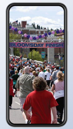 Lilac Bloomsday Run Tracker screenshot 1